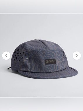 Coal Provo UPF Tech 5-Panel Cap Olive Seaweed